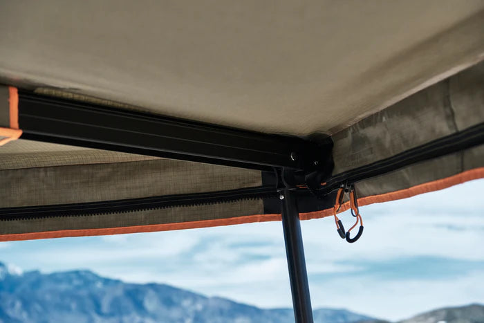 TUFF STUFF, 270 DEGREE AWNING, COMPACT, PASSENGER SIDE, C-CHANNEL ALUMINUM, OLIVE