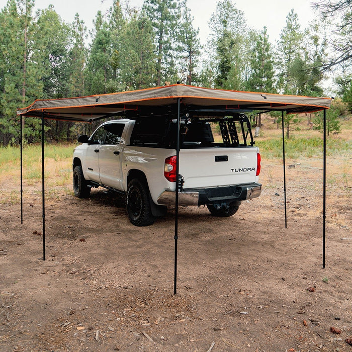 TUFF STUFF, 270 DEGREE AWNING, XL, DRIVER SIDE, C-CHANNEL ALUMINUM, OLIVE