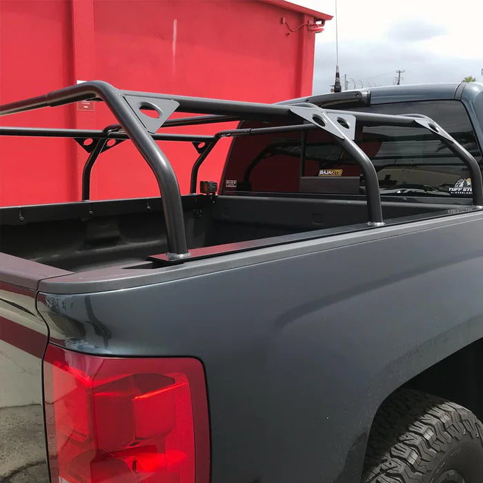 TUFF STUFF, TRUCK BED RACK FOR RTT, ADJUSTABLE, 51" LENGTH, STEEL, BLACK