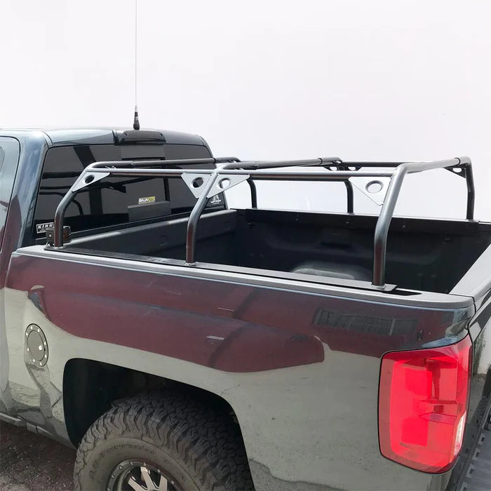 TUFF STUFF, TRUCK BED RACK FOR RTT, ADJUSTABLE, 51" LENGTH, STEEL, BLACK